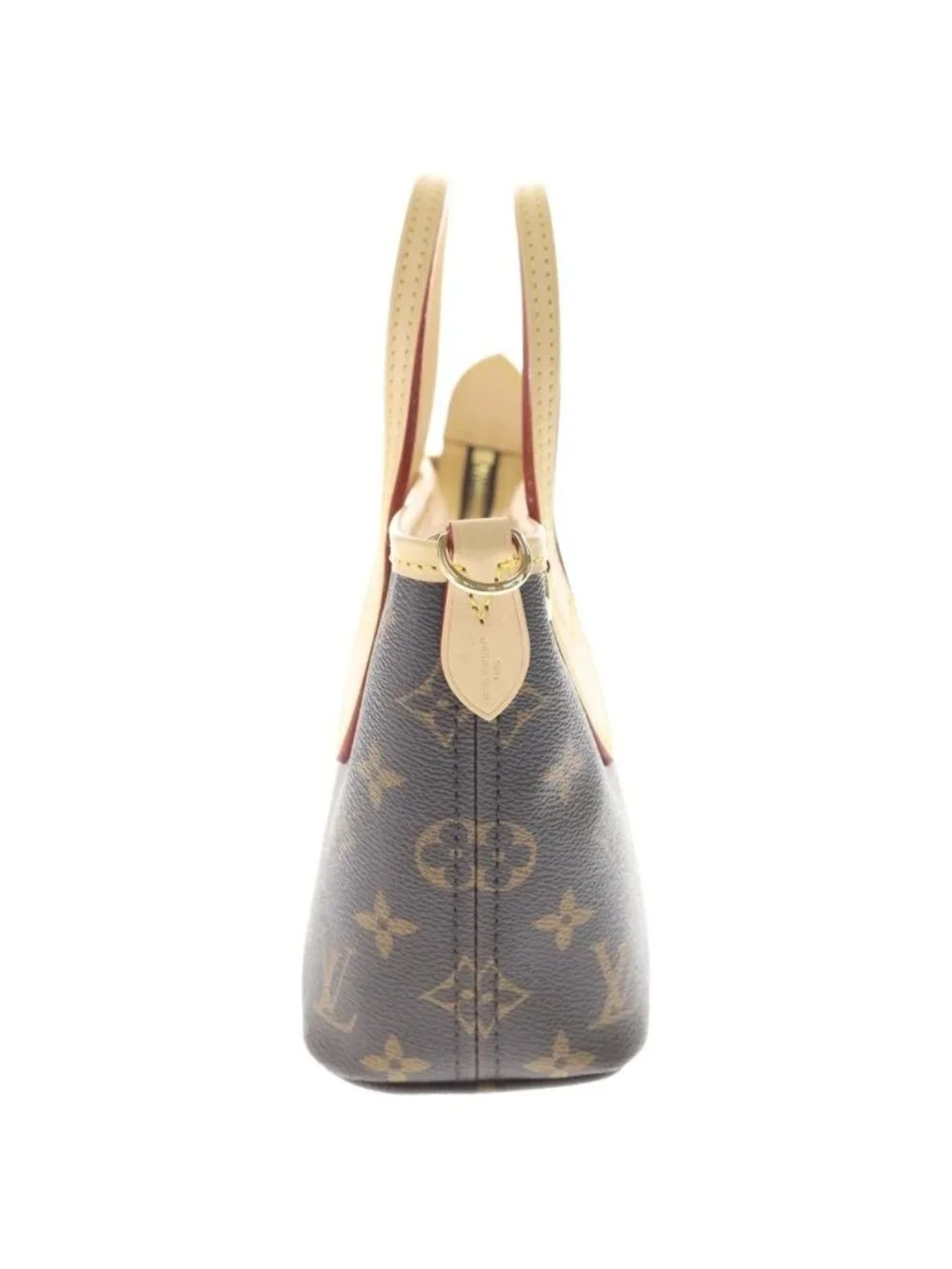Louis Vuitton Monogram Neverfull BB Tote Shoulder Bag 2-Way Leather Brown